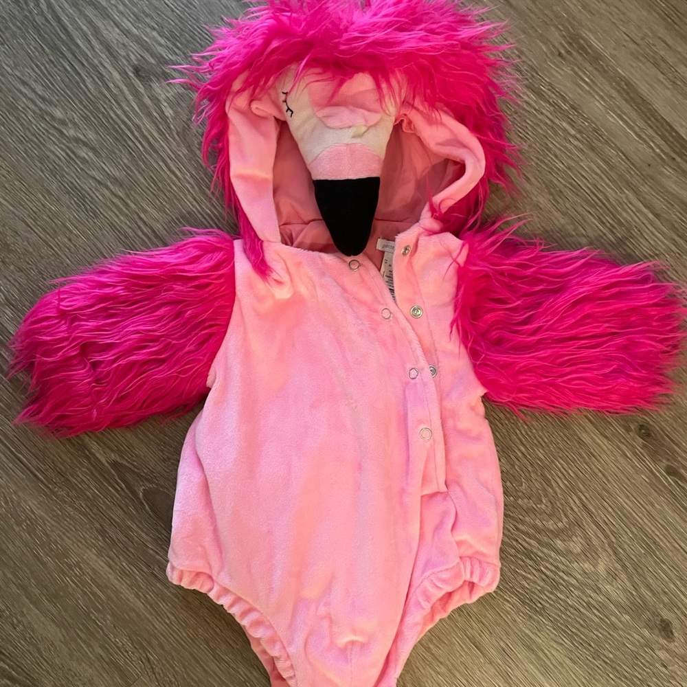 Pink Flamingo Kids One Piece Costume- Pottery Barn